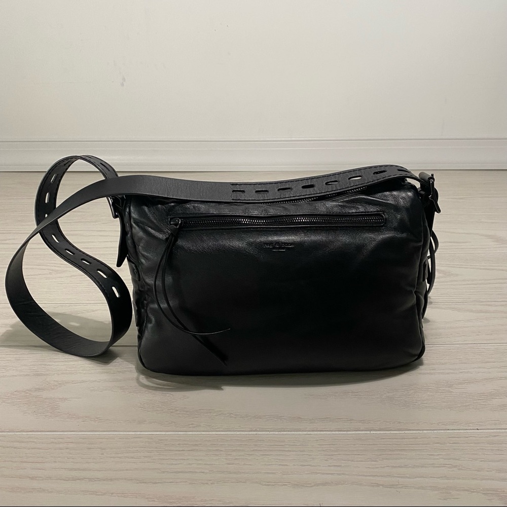 Rag and Bone field puffer leather messenger bag - Picture 3 of 15
